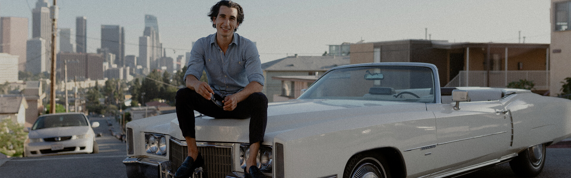 Family enjoying luxury tour of Los Angeles