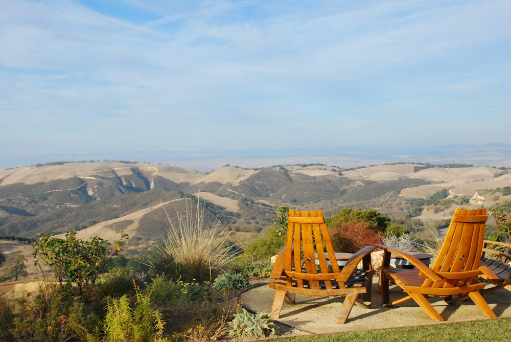 View on the hills from DAOU Vineyards & Winery, Paso Robles, CA